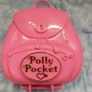 1996 Polly Pocket Bluebird Vintage BackPack one figure